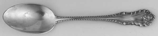 Gadroon (Sterling, No Monograms) Dessert/Oval Soup Spoon