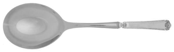 George II-Plain (Sterling, 1914) Casserole Spoon with Smooth Stainless Bowl HC