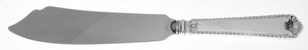George II-Plain (Sterling, 1914) Cake Knife with Stainless Blade