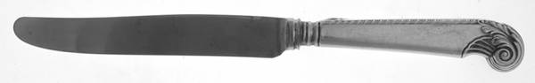 George II-Plain (Sterling, 1914) New French Hollow Pistol Knife