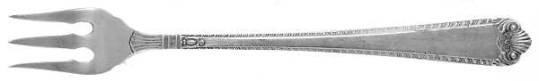 George II-Plain (Sterling, 1914) Cocktail/Seafood Fork