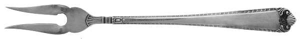 George II-Plain (Sterling, 1914) Olive Fork