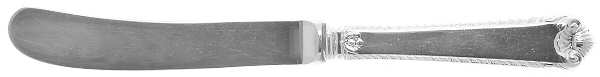George II-Plain (Sterling, 1914) Butter Spreader Hollow Hdl-Paddle/Stainless Blade