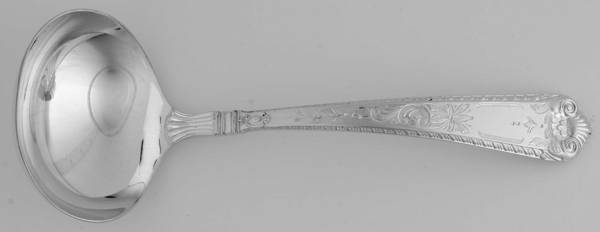 George II-Engraved (Sterling, 1998) Solid Gravy Ladle