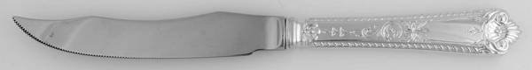 George II-Engraved (Sterling, 1998) Individual Steak Knife Hollow Handle