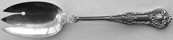 Kings (Sterling) Pierced Tablespoon (Serving Spoon)