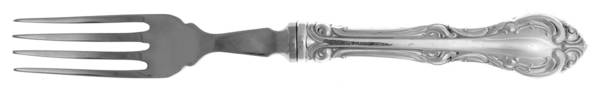 Laurentian (Sterling) Individual Hollow Fish Fork, Stainless Tines