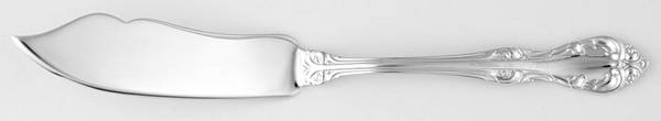 Laurentian (Sterling) Flat Handle Master Butter Knife