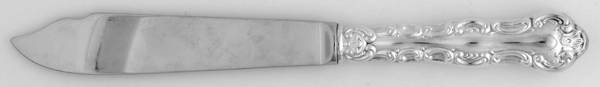 Louis De France (Silverplate) Individual Fish Knife with Stainless Blade