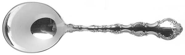 Louis De France (Silverplate) Round Bowl Soup Spoon (Cream Soup)