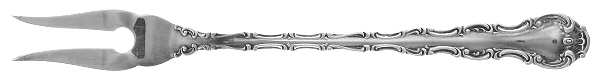 Louis De France (Silverplate) Short Handle Pickle/Olive Fork