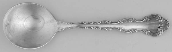 Louis De France (Silverplate) Round Bowl Soup Spoon (Gumbo)