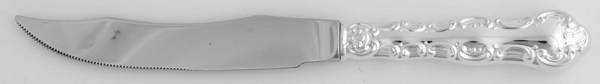 Louis De France (Silverplate) Individual Steak Knife Hollow Handle Serrate Blade