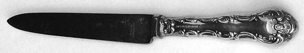 Louis De France (Silverplate) Individual Fruit Knife with Stainless Blade