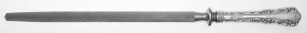 Louis XV (Sterling, 1914) Sharpener Knife with Steel Rod HC