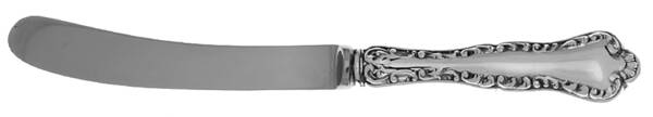 Louis XV (Sterling, 1914) Modern Hollow Butter Spreader (Stainless)