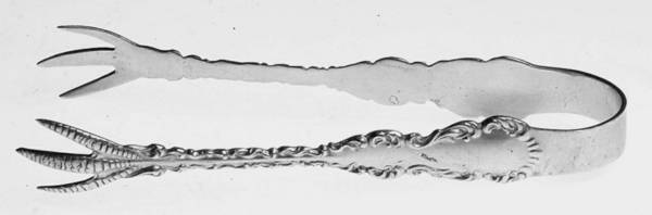 Louis XV (Sterling, 1914) Small Sugar Tongs W/Claw Tips