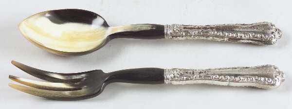 Louis XV (Sterling, 1914) Plastic Bowl 2-Piece Salad Set