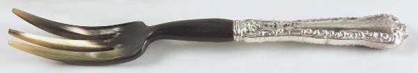 Louis XV (Sterling, 1914) Salad Serving Fork with Plastic Prongs