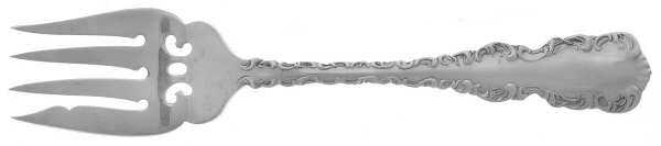 Small Solid Cold Meat Serving Fork