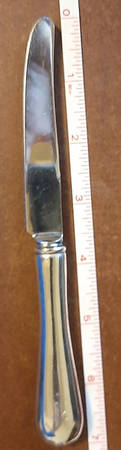 Old English (Sterling) Dessert/Tea Knife with Stainless Blade