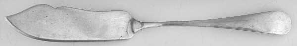 Old English (Sterling) Flat Handle Master Butter Knife