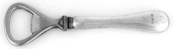 Old English (Sterling) Bottle Opener with Stainless Bowl