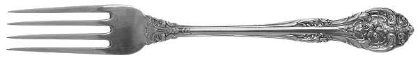 Orleans (Sterling) Monogram Fork