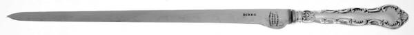 Pompadour (Sterling, 1914, No Monograms) Ham Slicer Knife with Stainless Blade