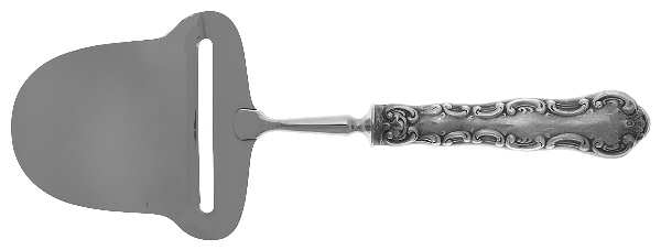 Pompadour (Sterling, 1914, No Monograms) Cheese Plane with Stainless Plane