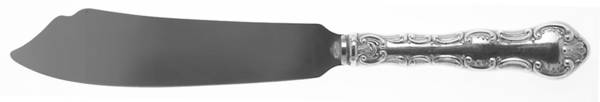 Pompadour (Sterling, 1914, No Monograms) Cake Slicer with Stainless Blade