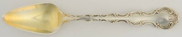Pompadour (Sterling, 1914, No Monograms) Fruit/Orange Spoon
