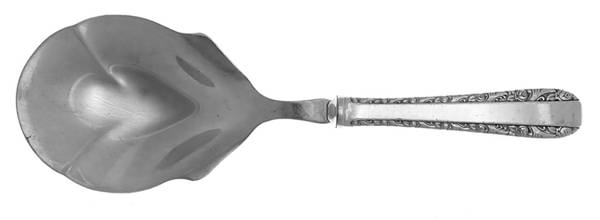 Rose Bower (Sterling, No Monograms) Hollow Handle Berry/Casserole Spoon