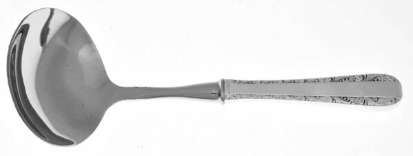 Rose Bower (Sterling, No Monograms) Gravy Ladle with No Spout Stainless Bowl HC