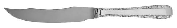 Rose Bower (Sterling, No Monograms) Individual Fish Knife with Stainless Blade