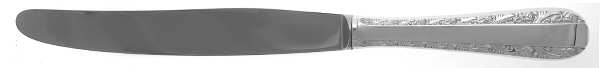 Rose Bower (Sterling, No Monograms) Modern Hollow Knife
