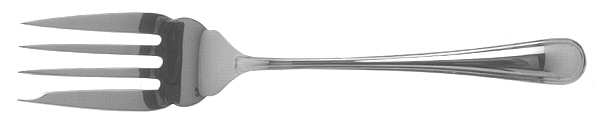 Saxon (Sterling, 1914, No Monograms) Individual Salad Fork