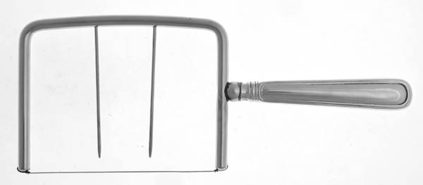 Saxon (Sterling, 1914, No Monograms) Wired Cheese Cutter