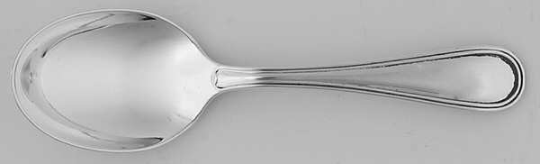 Saxon (Sterling, 1914, No Monograms) Straight Handle Baby Spoon