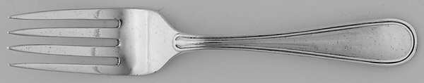 Saxon (Sterling, 1914, No Monograms) Baby Fork