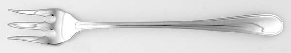 Saxon (Sterling, 1914, No Monograms) Cocktail/Seafood Fork
