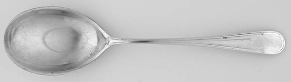 Saxon (Sterling, 1914, No Monograms) Sugar Spoon