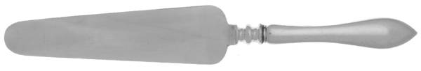 Tudor Plain (Sterling) Pie Server with Silverplate Blade