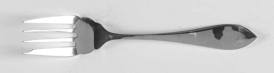 Tudor Plain (Sterling) Individual Salad Fork