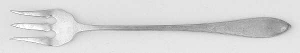 Tudor Plain (Sterling) Cocktail/Seafood Fork
