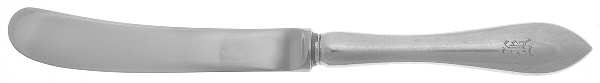 Tudor Plain (Sterling) Butter Spreader Hollow Hdl-Paddle/Stainless Blade
