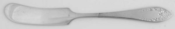 Tudor Royal (Sterling) Flat Handle Butter Spreader