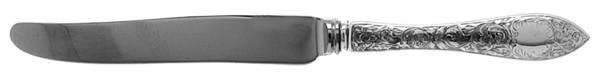 Tudor Scroll (Sterling, 1914, No Monograms) New French Hollow Knife
