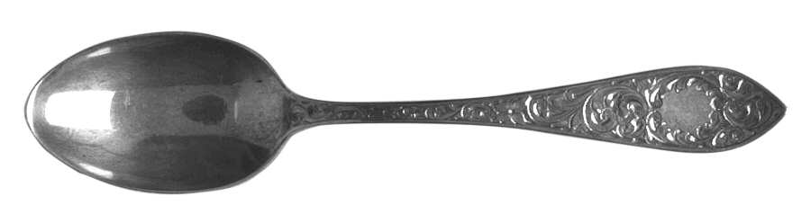 Tudor Scroll (Sterling, 1914, No Monograms) Five O'Clock Teaspoon