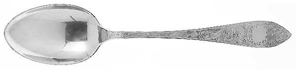 Tudor Scroll (Sterling, 1914, No Monograms) Tablespoon (Serving Spoon)